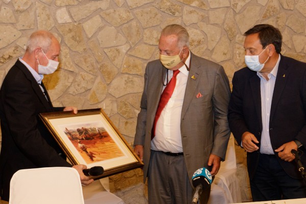 Homenaje a Eladio Aniorte por su retirada como presidente de Asaja (Fotos: PEPE OLIVARES)