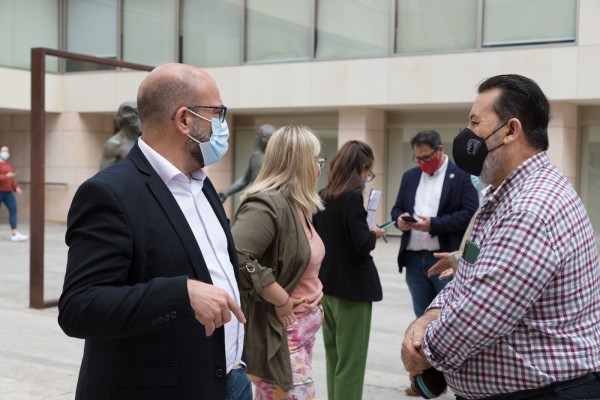  Declaración del Baix Vinalopó a favor del Tajo-Segura (Fotos: PEPE OLIVARES)
