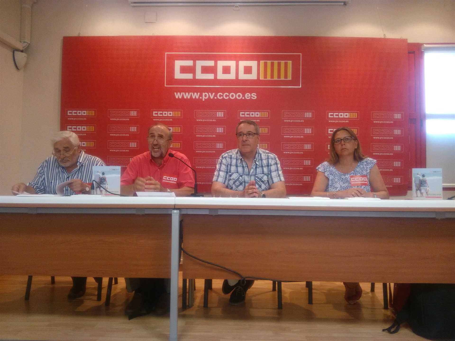 Las pensiones son un 20% más bajas en la Comunitat y 44.000 mayores carecen de un hogar estable