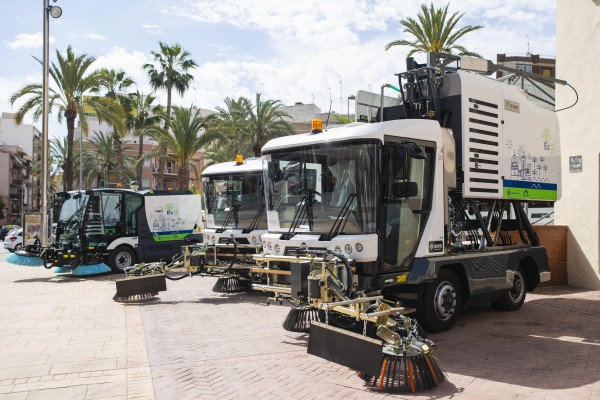 Inicio del nuevo servicio de Limpieza de Elche