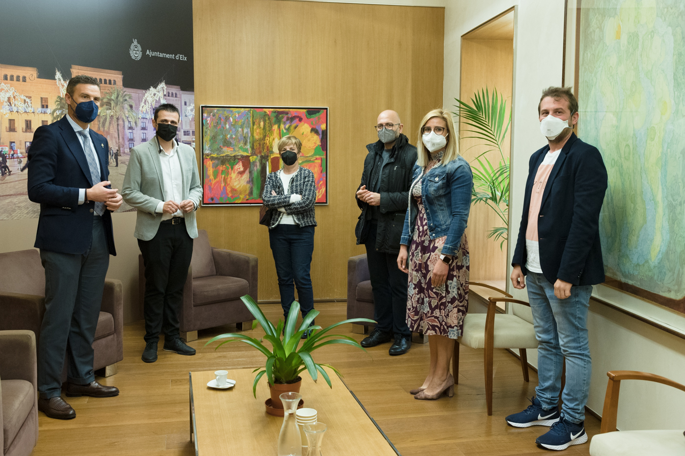 Cumbre del calzado con alcaldes en Elche (FOTOS: PEPE OLIVARES) 