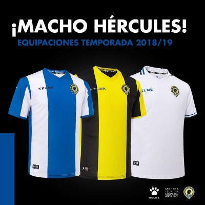 Habrá que esperar unos días para adquirir las nuevas equipaciones del Hércules
