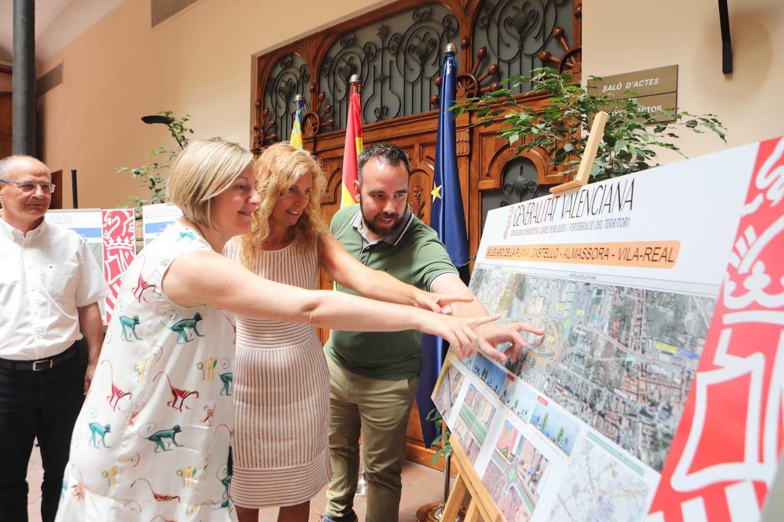 Salvador presenta las fases del Bulevar que afectan a Castellón con un presupuesto de un millón