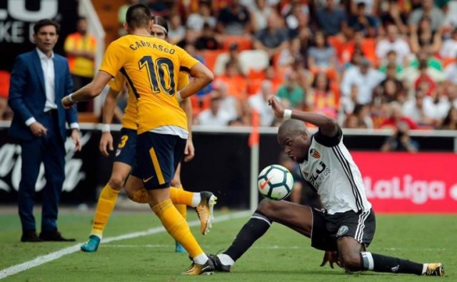 El Valencia se impuso al Atlético la última vez que jugaron jornada inicial
