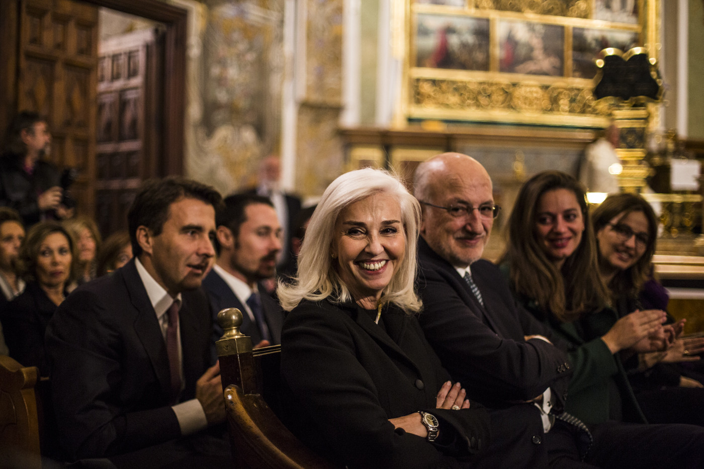 Hortensia Herrero y Juan Roig. Foto: EVA MÁÑEZ - 