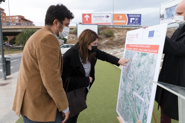 Presentación ampliación línea del Tram Sant Joan (Fotos: Pepe Olivares)