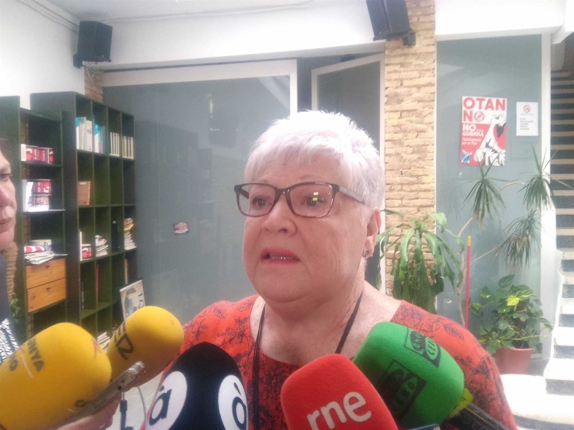 Glòria Marcos deja EU por no compartir el modelo de la dirección que ha 