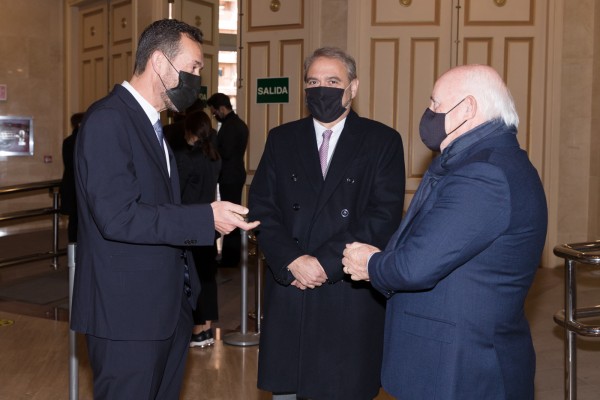 Acto del Día de la Constitución de 2020 en Elche. (Fotos: Pepe Olivares)