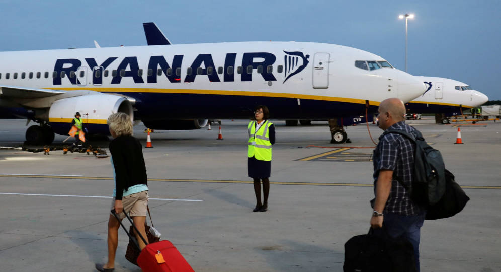Ryanair se enfrenta este miércoles a su primera jornada de huelga de sus tripulantes en España
