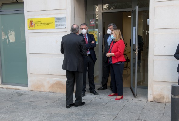 Inauguración de la oficina de la CHS en Orihuela (fotos RAFA MOLINA)