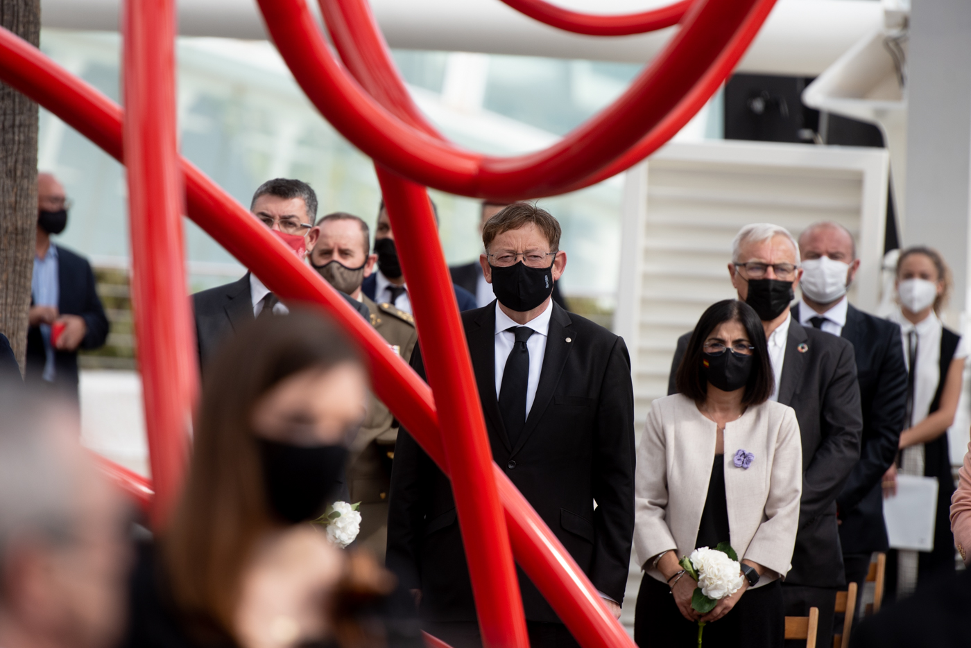 La Comunitat Valenciana homenajea a sus víctimas por la covid-19 (Fotos: Kike Taberner)
