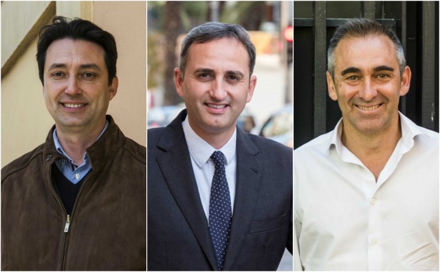 Betoret, César Sánchez y Barrachina, los tres valencianos en la dirección del PP de Casado