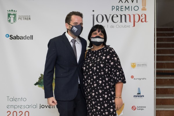 Entrega de los premios Jovempa 2020 en Petrer (Fotos: PEPE OLIVARES)
