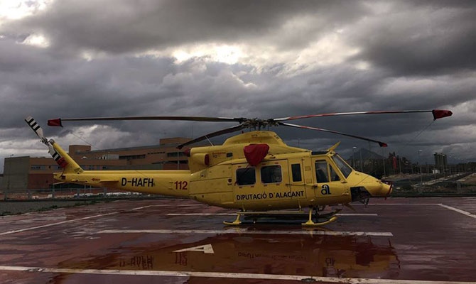 La murciana Rotorsun gana a Babcock y renueva el contrato de helicópteros de la Diputación