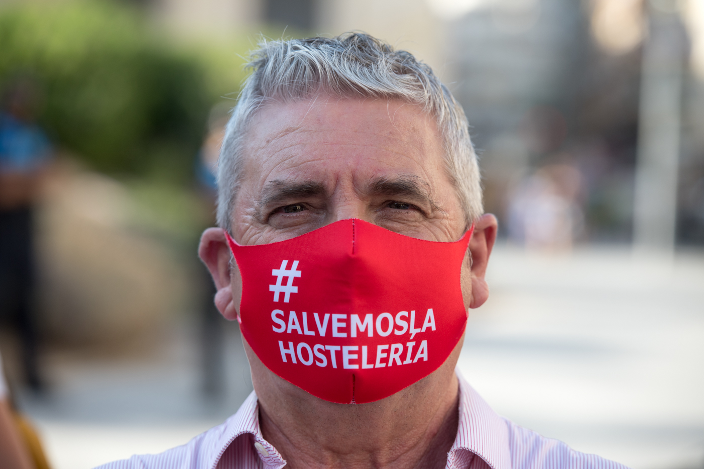 Marcha cívica de los hosteleros de Alicante (fotos RAFA MOLINA)