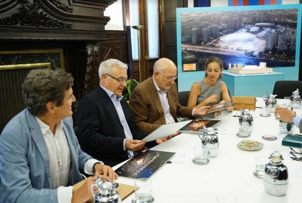 El proyecto del pabellón Arena de Juan Roig incluye la renovación del colegio público 'Les Arts'