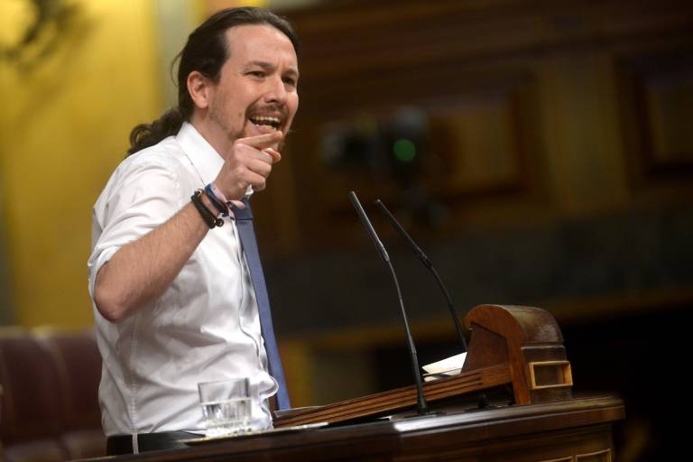 Pablo Iglesias, líder de Podemos. Foto: EFE - 