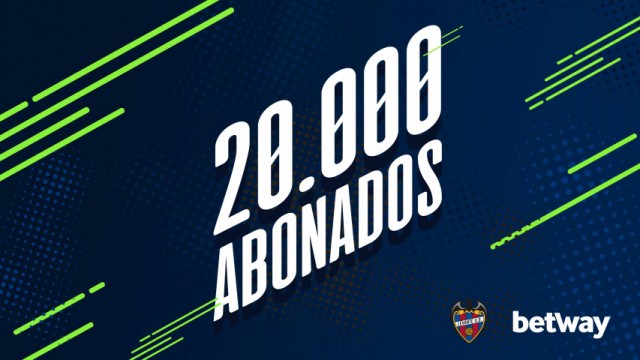 El Levante supera los 20.000 abonados
