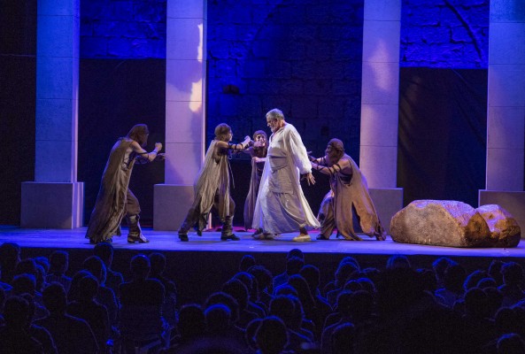 Peñíscola clausura su Festival de Teatro Clásico con una revisión de 'Nerón' 
