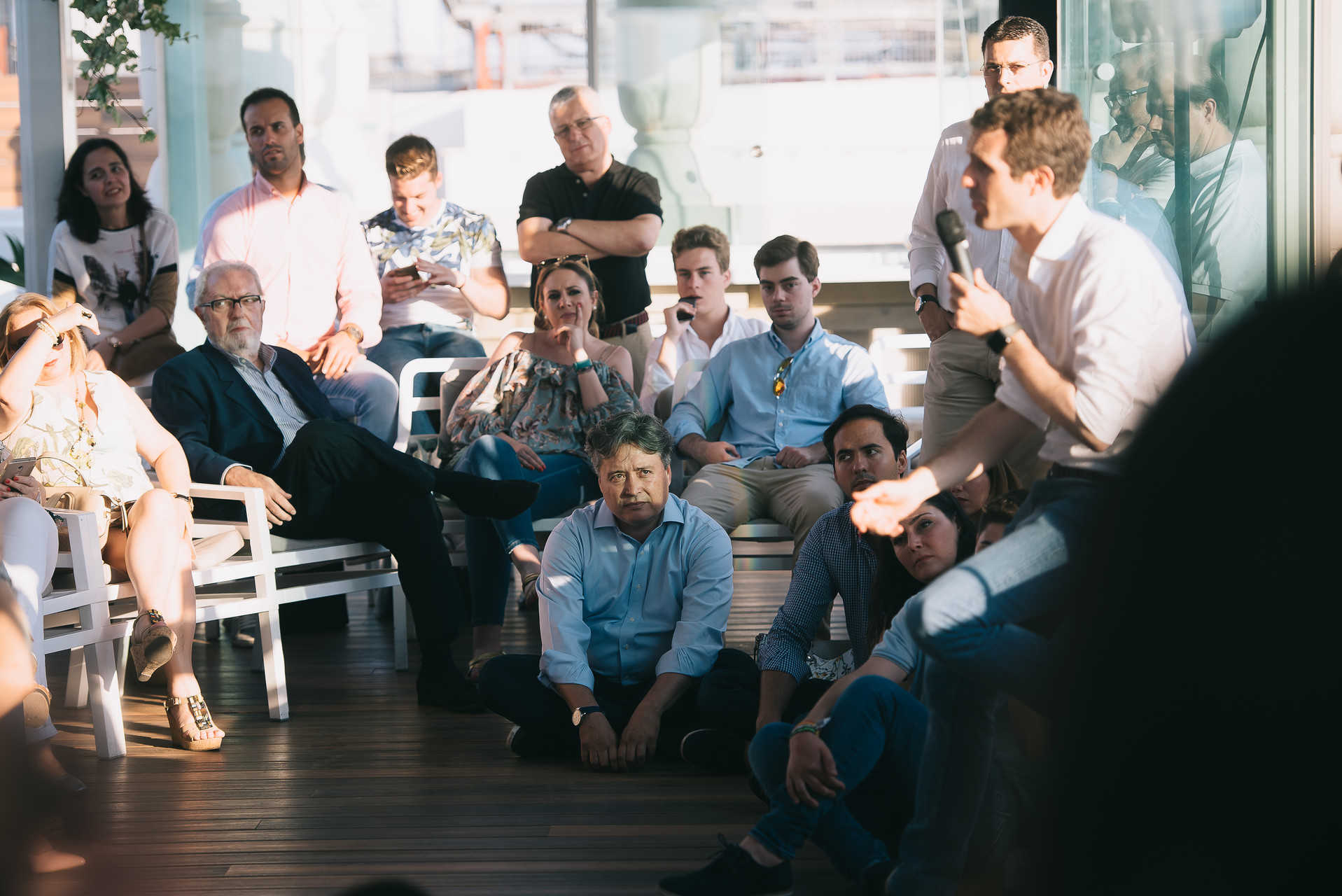 Las conexiones de Luis Santamaría con Casado que le hacen subir enteros en su aspiración a la Alcaldía