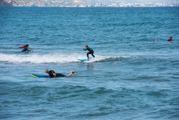 Apertura de las playas de El Campello (fotos RAFA MOLINA)