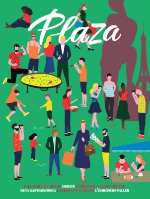 Así es el especial de Fallas 2016 de la revista ‘Plaza’ 