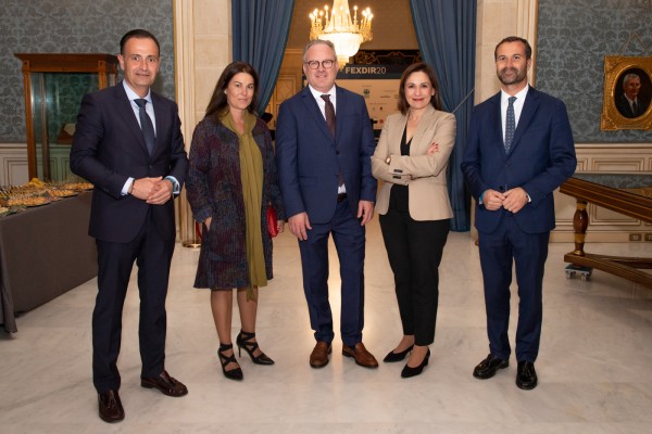 Recepción oficial a los participantes de Fexdir 2020 (Fotos: PEPE OLIVARES)