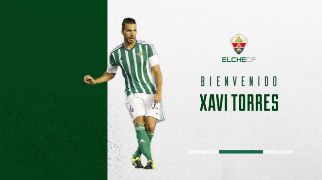 El Elche se refuerza con el pivote defensivo Xavi Torres