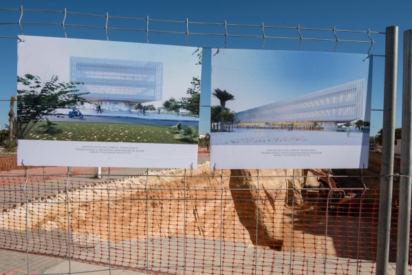 Inicio de obras de Elche Campus Tecnológico (Fotos: Rafa Molina)