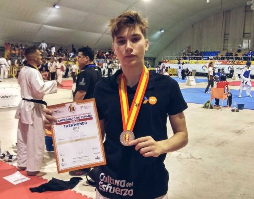 El taekwondista Hugo Arillo: “Me ha hecho especial ilusión la clasificación para los JJOO de la Juventud”

