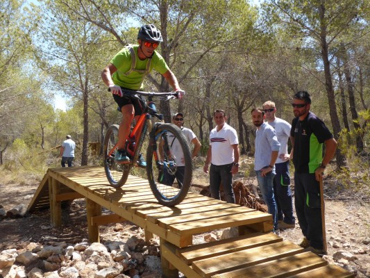 Un nuevo “Bike Park” mejorará la  Red BTT de La Nucía
