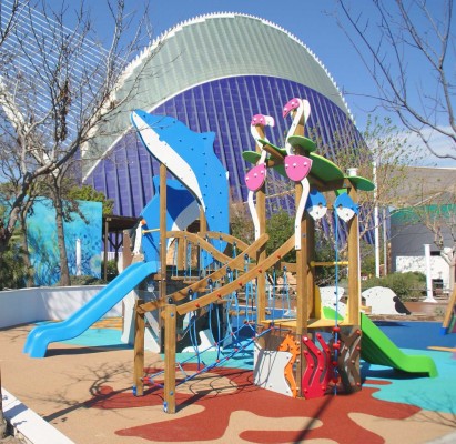 La valenciana Isaba realiza los parques infantiles tematizados del Oceanogràfic
