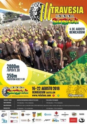 La III Travesía Rototom Sunsplash Benicàssim bate el récord de inscritos

