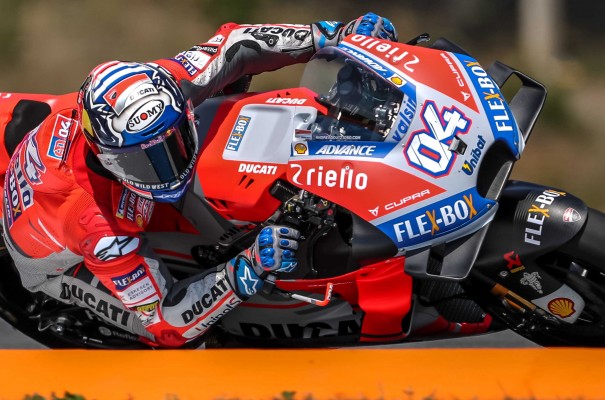 Dovizioso se encarama a lo más alto

