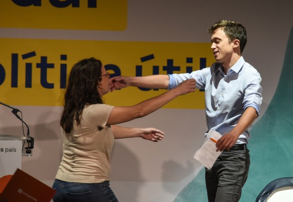 Acto de campaña de Más País en València (Fotos: Eduardo Manzana)