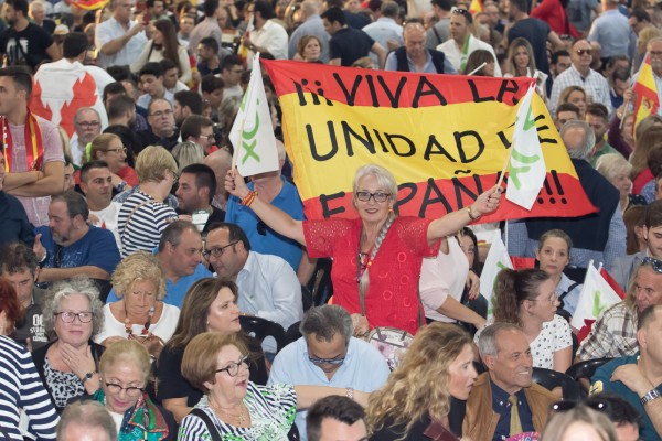Mitin de Vox en Alicante con Santiago Abascal (fotos Pepe Olivares)