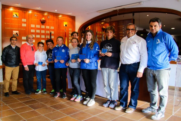Manu Beltrá y Claudia Adán, vencedores del Trofeo RCN Calpe de Optimist