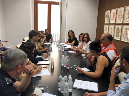 Gandia pedirá la declaración de zona de emergencia por el incendio de Llutxent