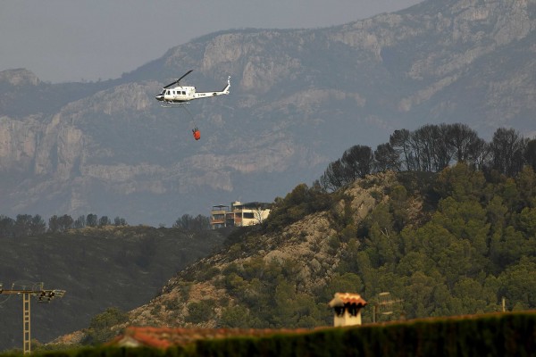 Gandia pedirá la declaración de zona de emergencia por el incendio de Llutxent