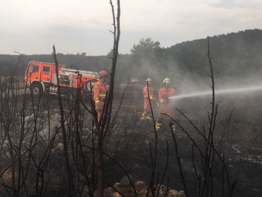 El incendio de Llutxent ya deja más de 3.000 hectáreas quemadas y seis municipios afectados