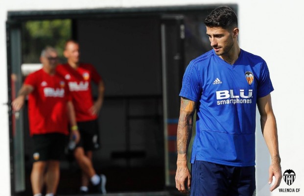 Piccini vuelve a entrenar con el grupo y Montoya se ausenta

