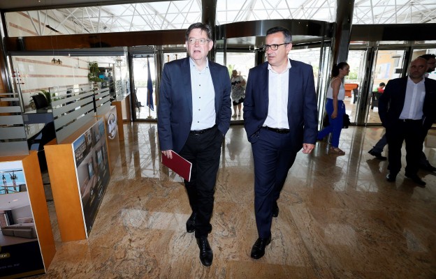 Puig y el PSOE de Murcia buscan soluciones en agua y financiación, pese a las 'calabazas' del Gobierno