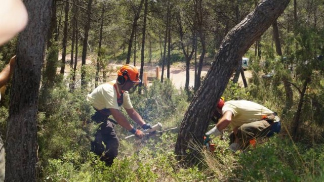 La Agencia de Emergencias pacta un complemento salarial temporal con los bomberos forestales