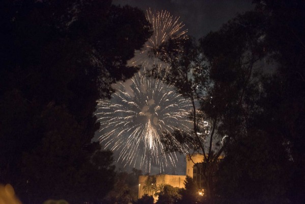 La nit de l'Albà de Elche (fotos RAFA MOLINA/EFE)