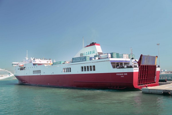 Baleària cuenta ya con 26 barcos en propiedad tras comprar el 'Visemar One' por 55 millones