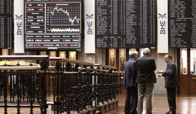 El Ibex 35 trunca una racha positiva de siete jornadas al alza