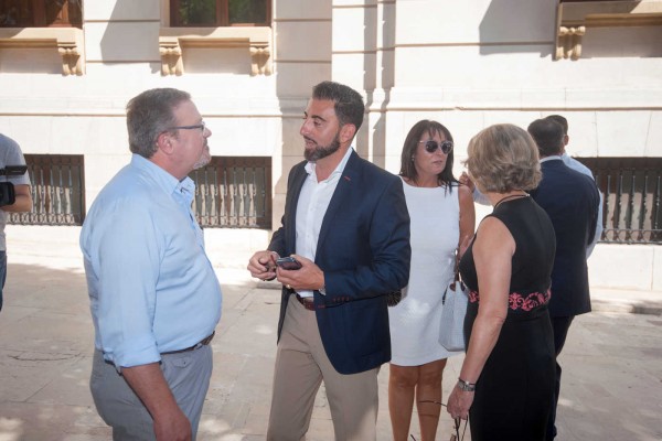 Toma de posesión de Carlos Mazón como presidente de la Diputación (fotos RAFA MOLINA)