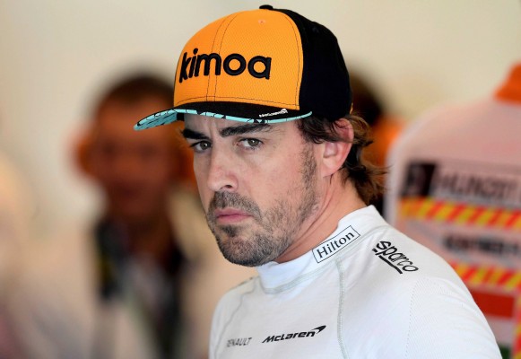 Alonso reaparece en Silverstone tras anunciar su retirada de la Fórmula 1 en 2019

