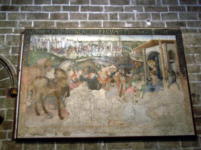 Un fresco de 1470 agoniza ante la indiferencia de la catedral de Valencia