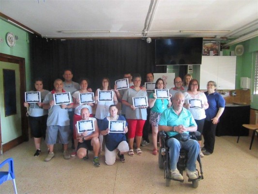Personas con diversidad funcional intelectual participan en el programa de formación sexual 'Salusex'